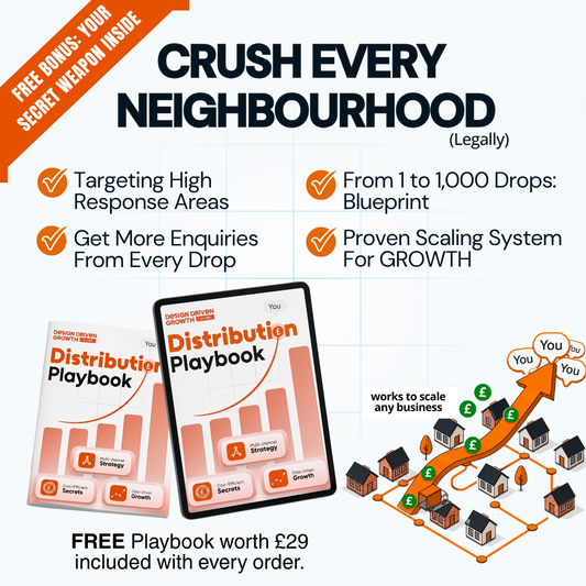 DL Sized Leaflets - (Like Ben's Gutters) - Design & Print Purple Zebra Design