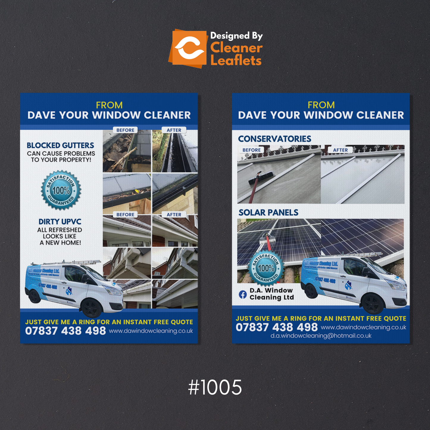 Leaflets - Design and Print for Me