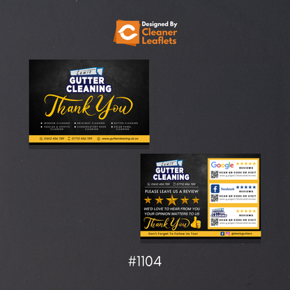 Review Card - Design and Print for Me Purple Zebra Design