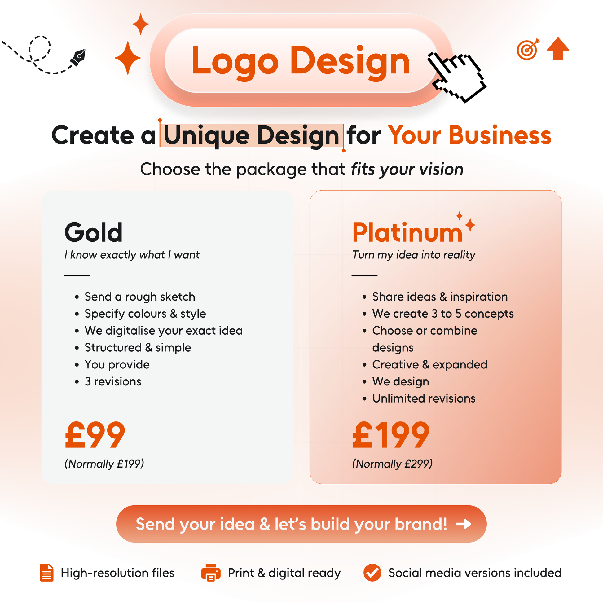 Logo Design - Create a Unique Design For Me Design Driven Growth