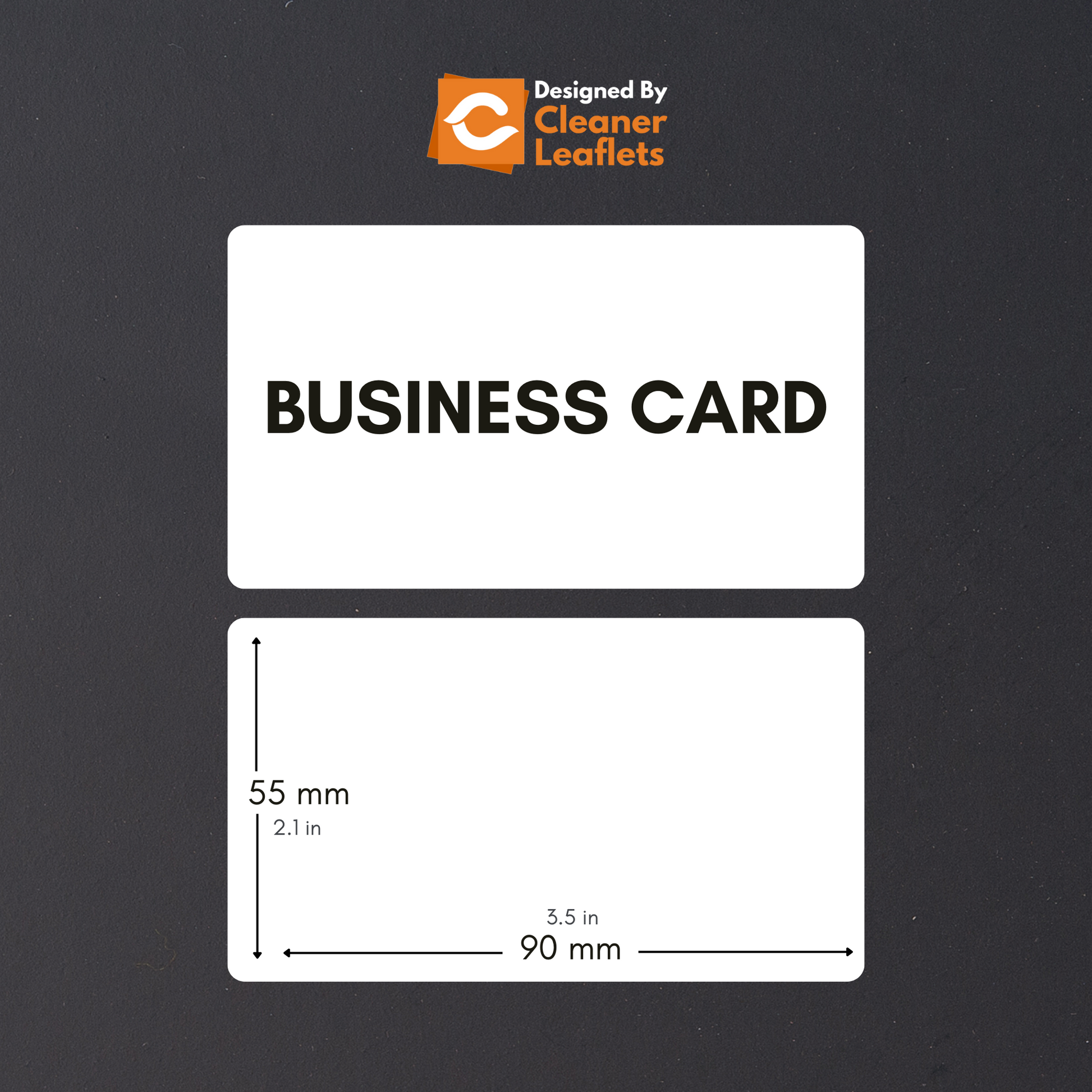 Business Card - Just Print My Own Design For Me Purple Zebra Design