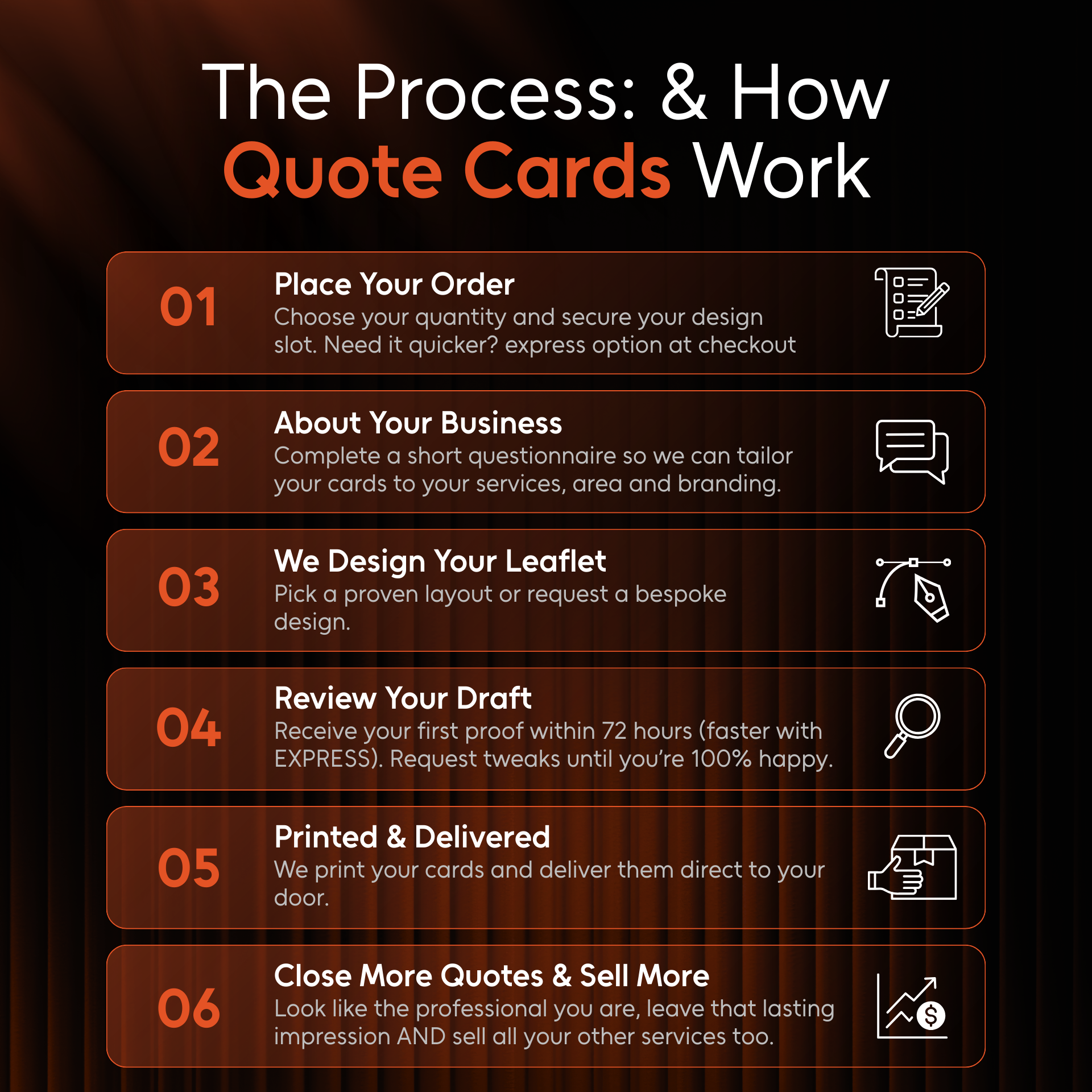 Quote Card - Design and Print for Me Purple Zebra Design